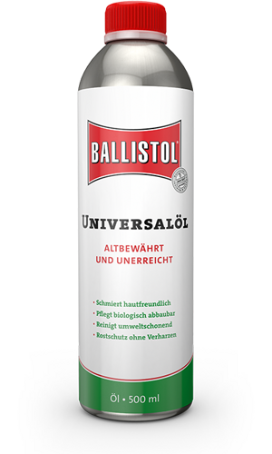 Масло Ballistol универсальное по уходу за оружием 500 мл.